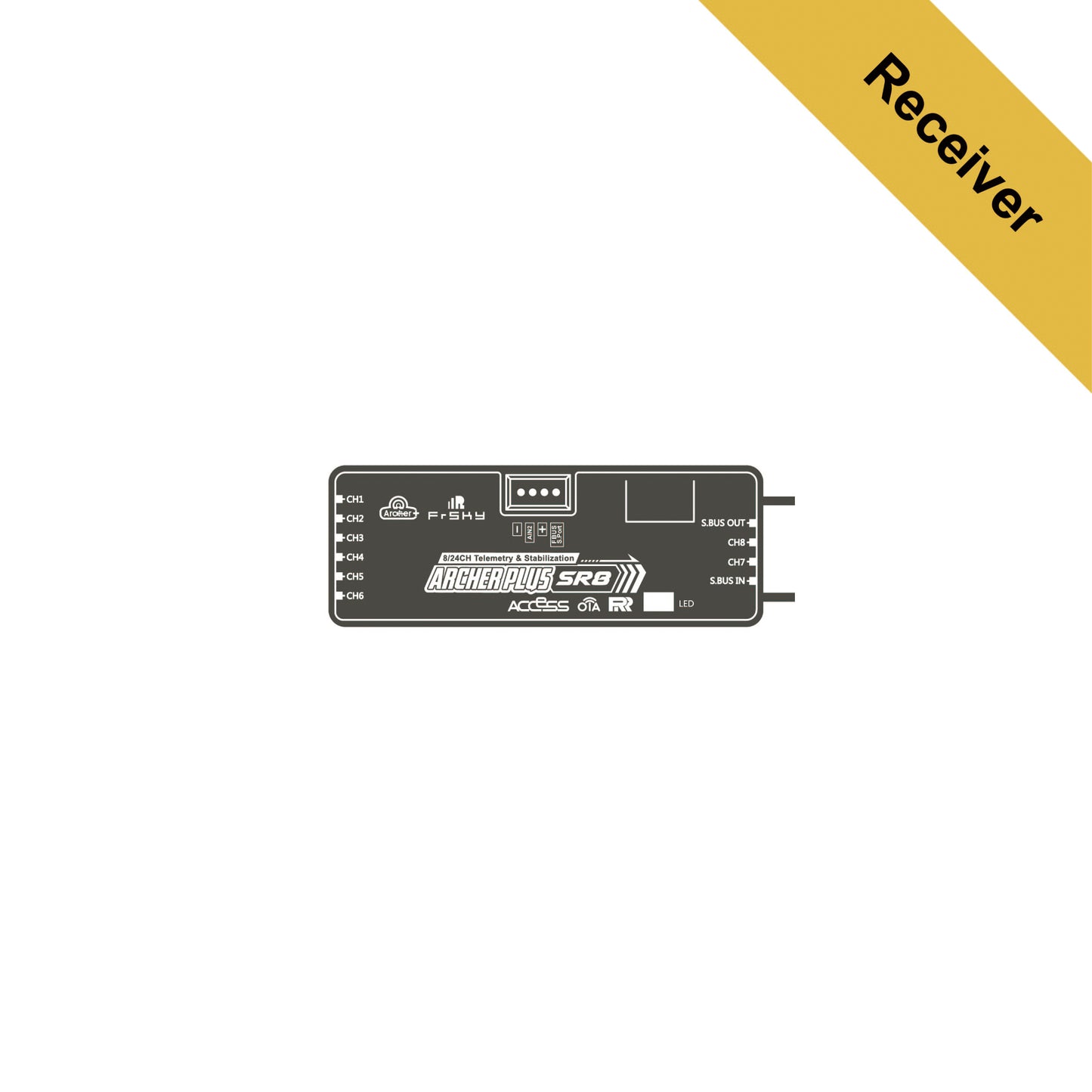 FrSky Archer Plus SR8 8-Channel Stabilized Receiver