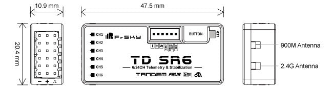 Flight Pro Tandem X18 Preloaded Model Combo – With TD SR6 Stabilized Receiver