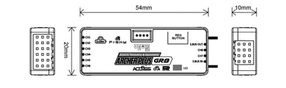 FrSky Archer Plus GR8 8-Channel Receiver