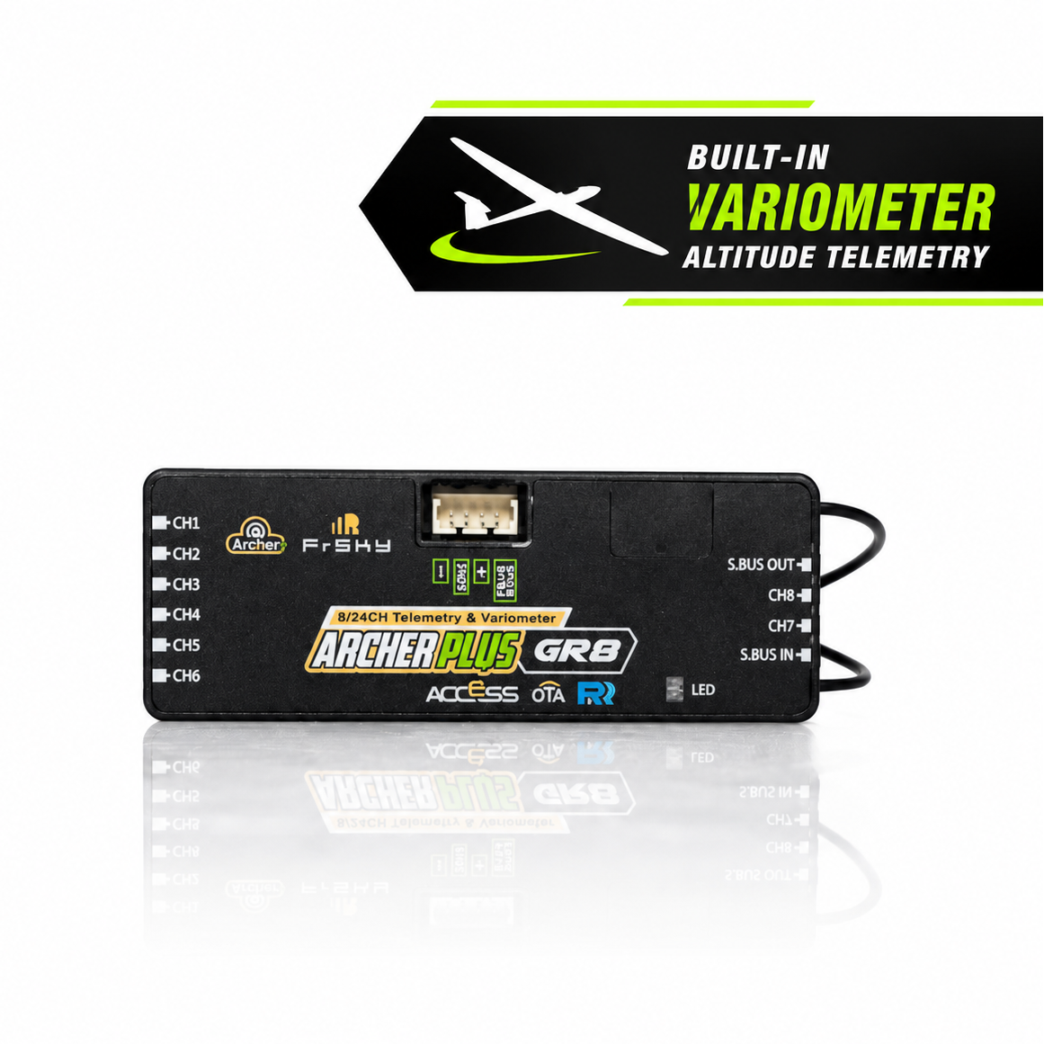 FrSky Archer Plus GR8 8-Channel Receiver