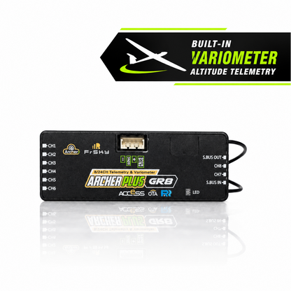 FrSky Archer Plus GR8 8-Channel Receiver