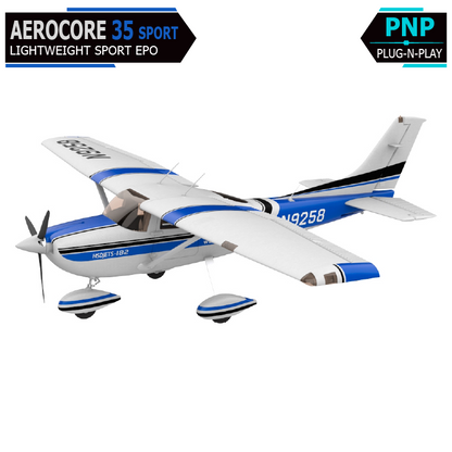 HSD Flight 2000mm Cessna 182 PNP Blue
