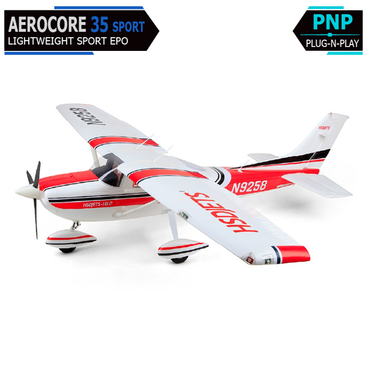 HSD Flight 2000mm Cessna 182 PNP Red