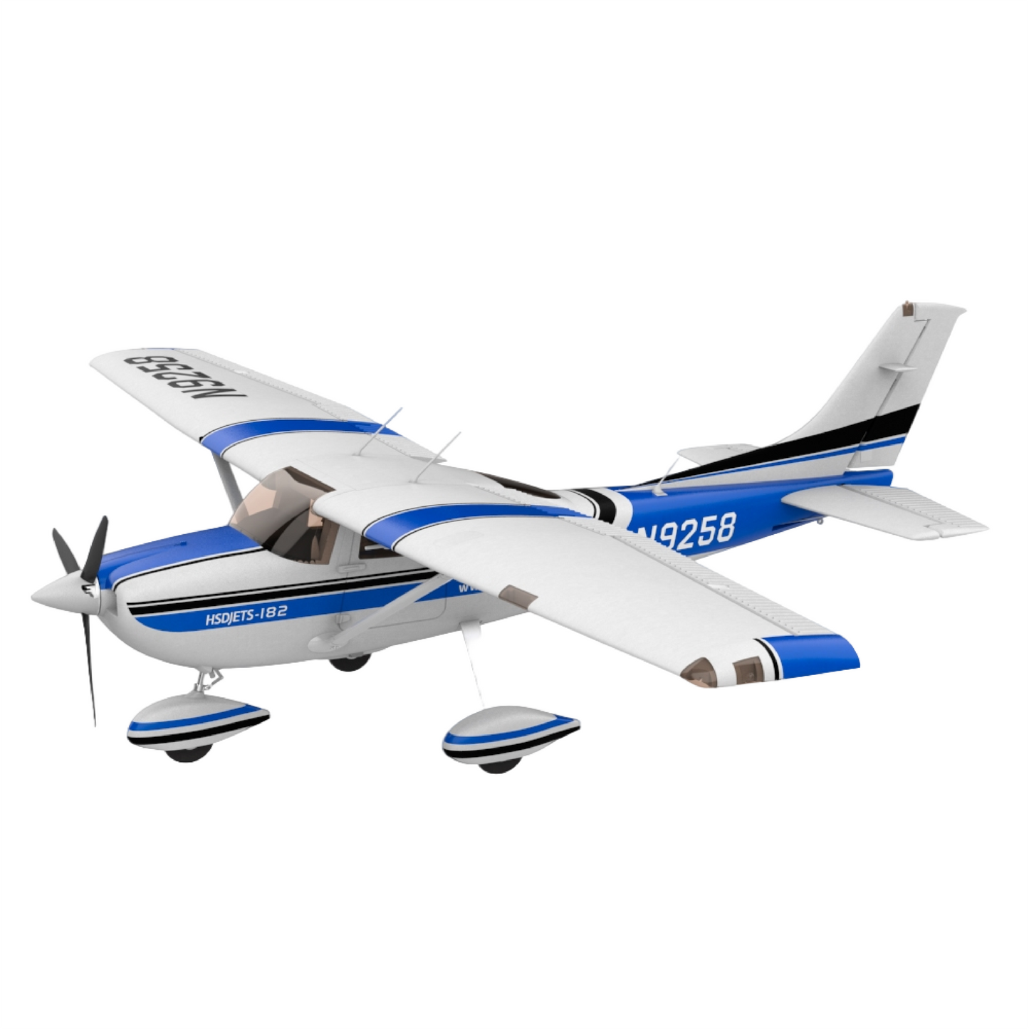 HSD Flight 2000mm Cessna 182 PNP Blue