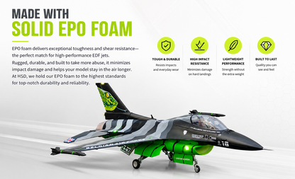 HSDJETS S-EDF 105mm HF-16 Dream Viper PNP