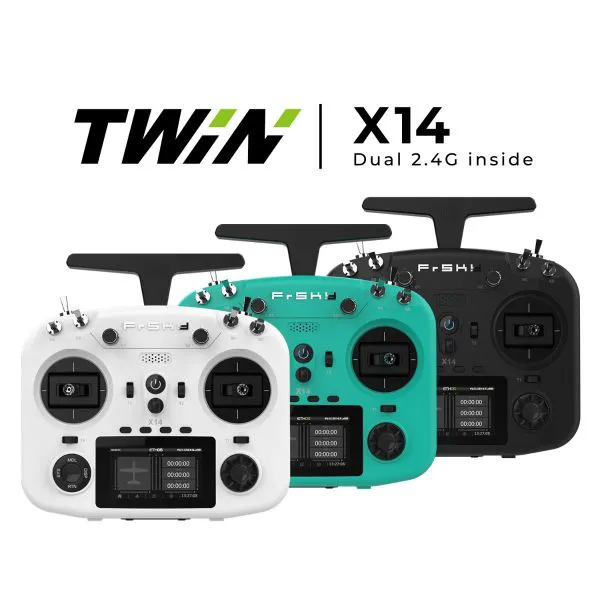 Flight Pro TWIN X14 Preloaded Model Combo – FMS Ranger 1220mm & PA-18 1300mm